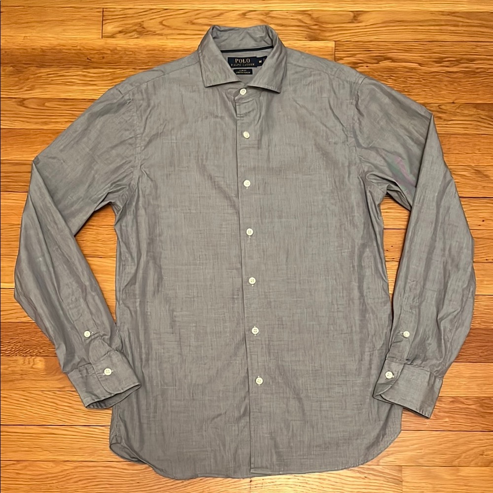 Polo by Ralph Lauren Men's Gray Shirt